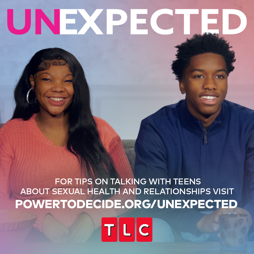 A photo of Aniyah and Dakwon from TLC's Unexpected. 