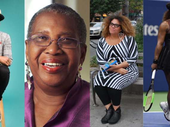 Photos of four of the six women profiled