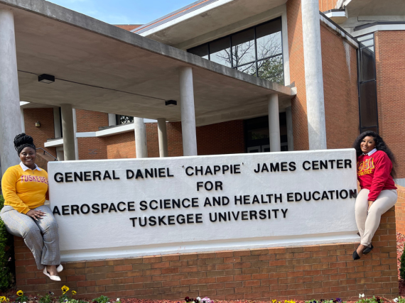 The student team from Tuskegee University. 