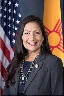 Headshot of Rep. Haaland